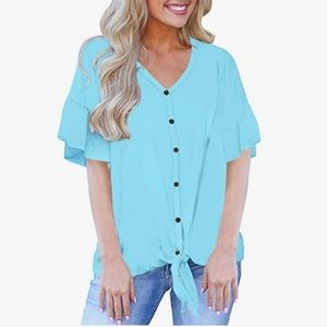 Short sleeve blouse